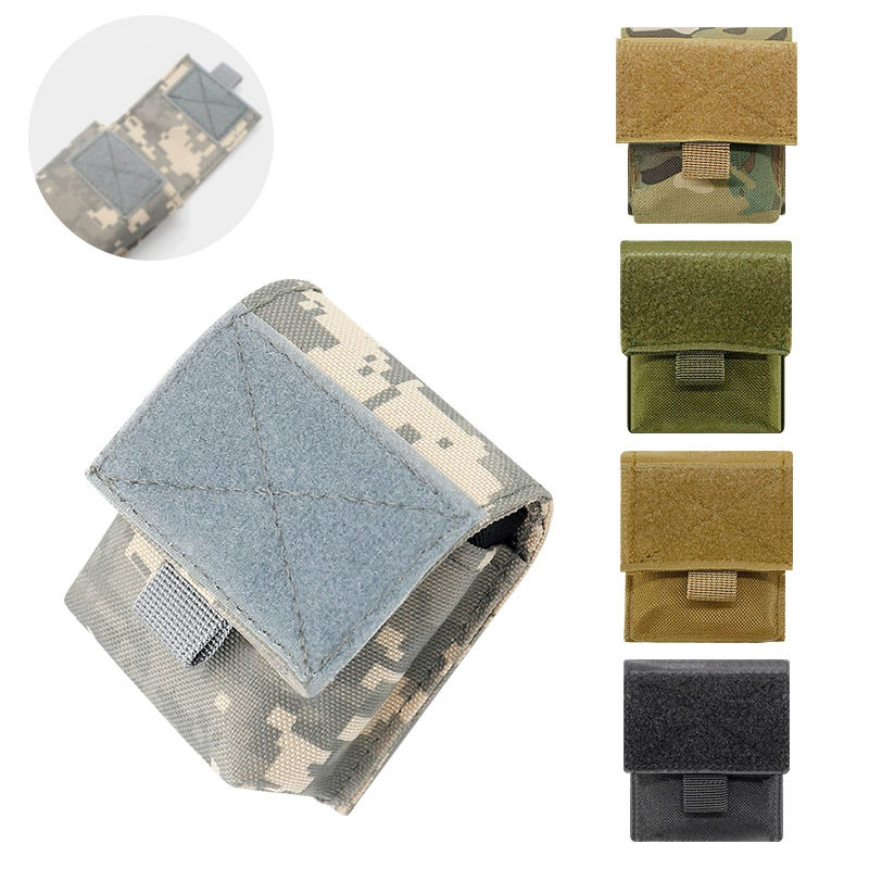 Amazon Открытый портсигар Сумка Тактический EDC ID Kit Мини-аксессуар Поясная сумка Сменная сумка для хранения визитных карточек Сумка