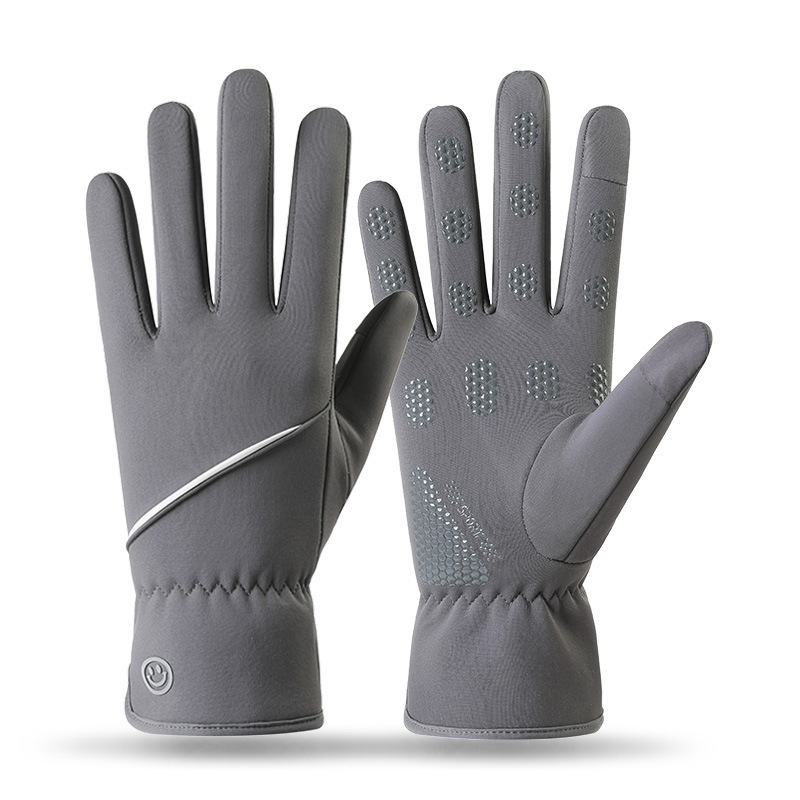 Guantes cálidos para mujeres otoño y invierno para montar a prueba de frío conducir a prueba de viento pantalla táctil impermeable invierno al aire libre guantes de terciopelo