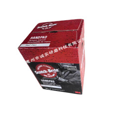 3M 7447 PRO工業研磨百洁布6x9インチは、バリ取り表面の洗浄に適しています