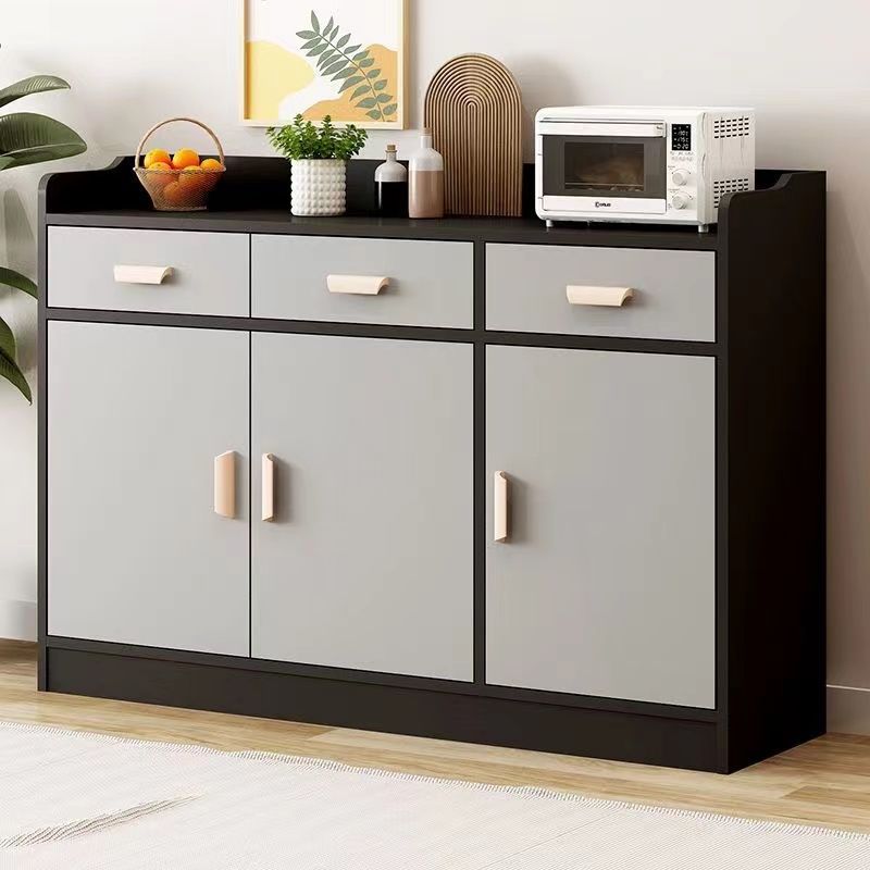 Home Dining Side Cabinet Tea Cabinet Kitchen Storage Cabinet Storage Cabinet Restaurant Commercial Cabinet with Drawer Balcony Storage Cabinet