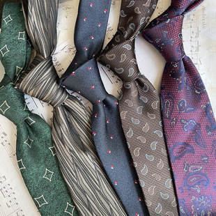 Men's Banquet Host All-match Casual Business Wedding Tie 8cm Suit Accessories Trendy Vintage