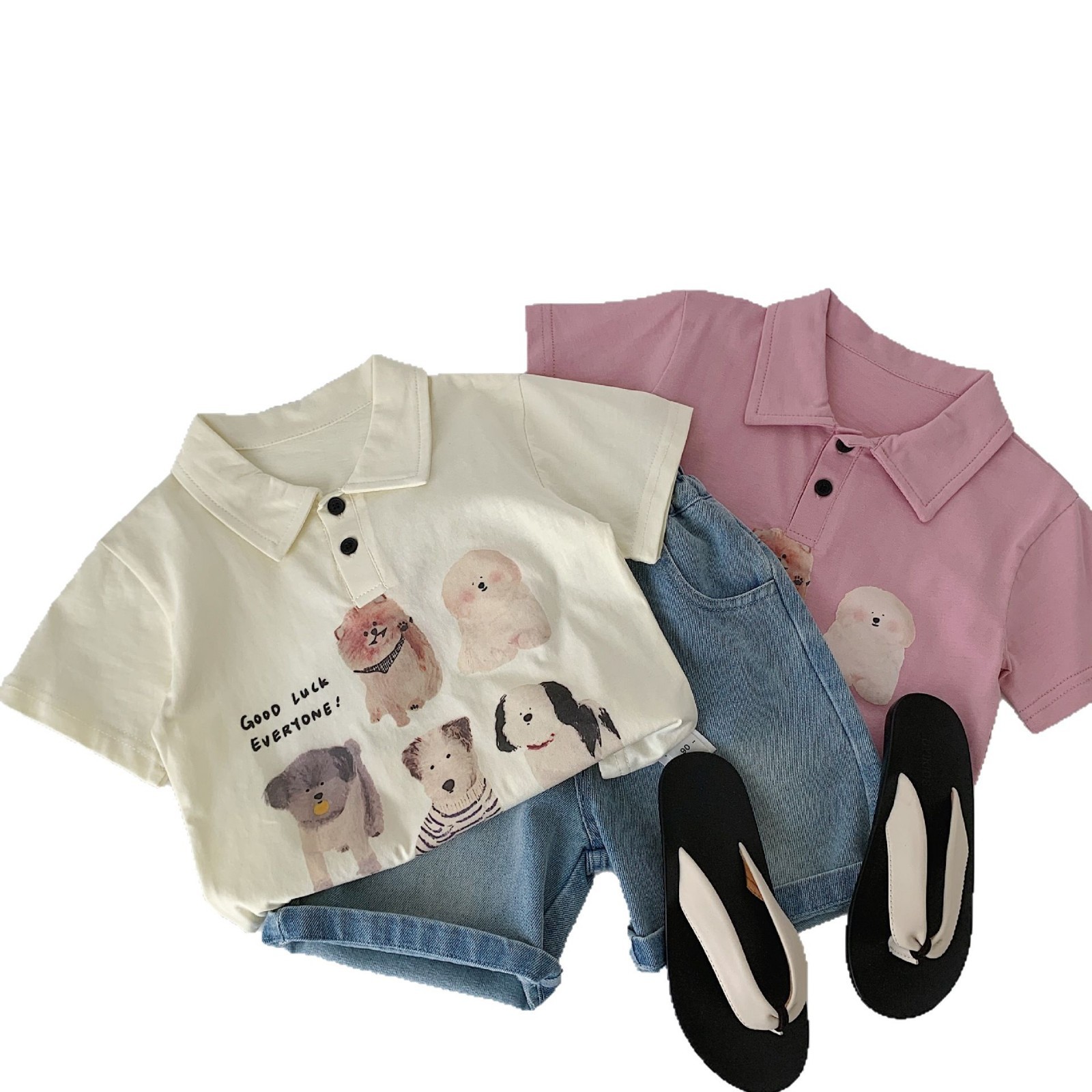 Camisa POLO para niños Maibao Camiseta de manga corta Verano 2025 Nueva ropa para niños Tops para niños Ropa fina de verano de media manga