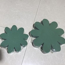 网红插花泥向日葵爱心KT猫鲜花泥块包花泥吸水保湿材料泡沫海绵