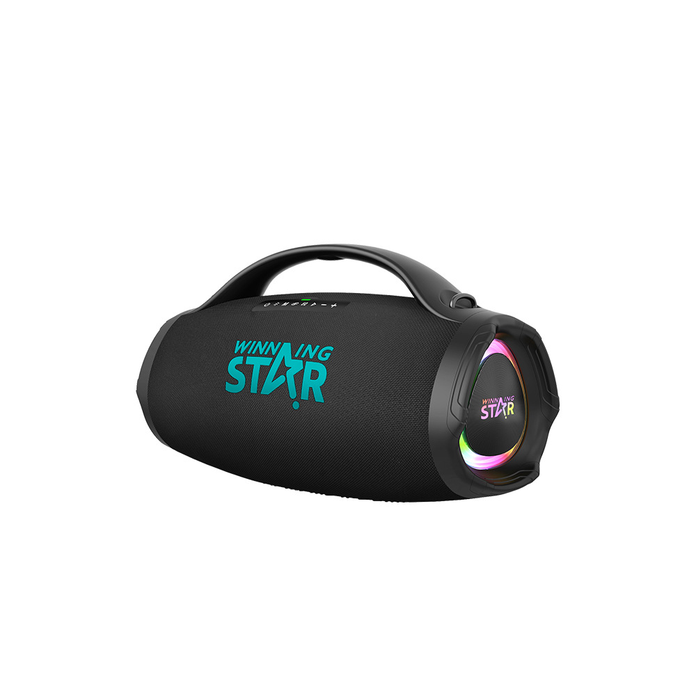 WINNING STAR Comercio exterior transfronterizo portátil al aire libre de alta potencia DSP fiesta audio 9D altavoz Bluetooth inalámbrico