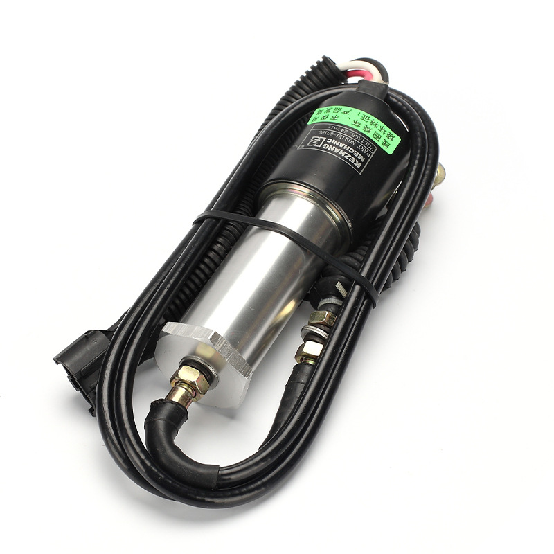 Excavadora interruptor de apagado válvula solenoide motor exterior Carter Hyundai Hitachi Komatsu Kubota Hitachi accesorios