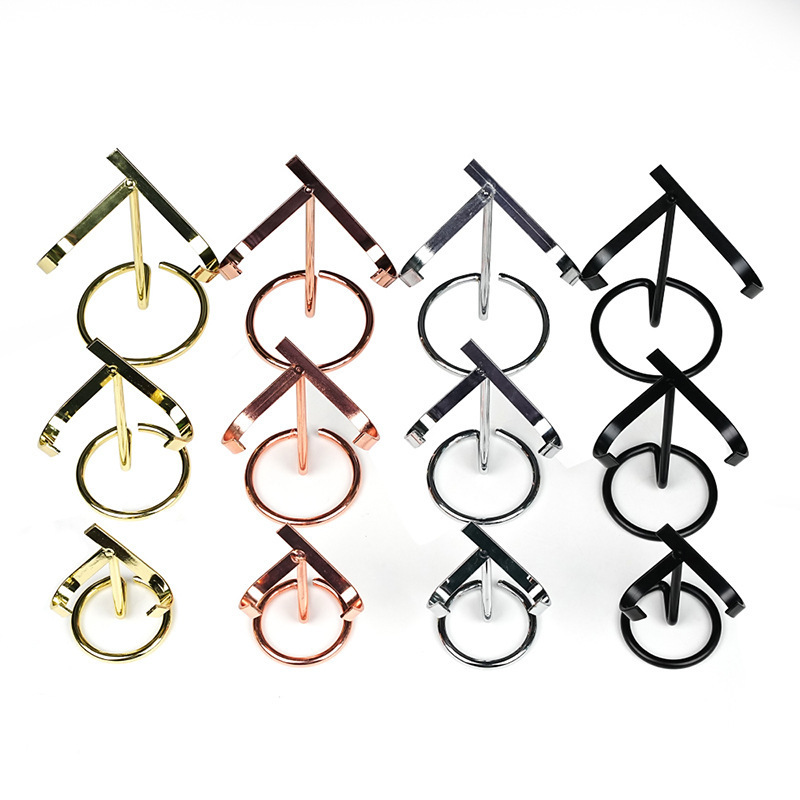 Crystal Ornament Stand Heart-Shaped Mineral Crystal Cluster Raw Mineral Fossil Specimen Storage Display Stand Heart-Shaped Display Rack
