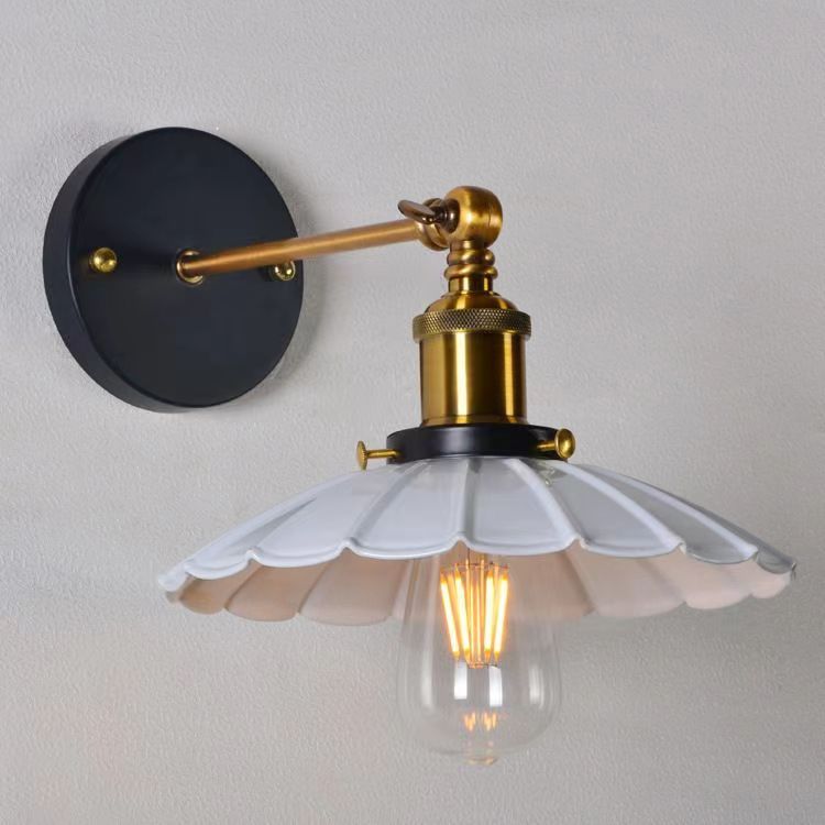 Nordic simple Americana lámpara de pared de estilo industrial retro lámpara de pared interior personalizada creativa sola cabeza bar lámpara de pared
