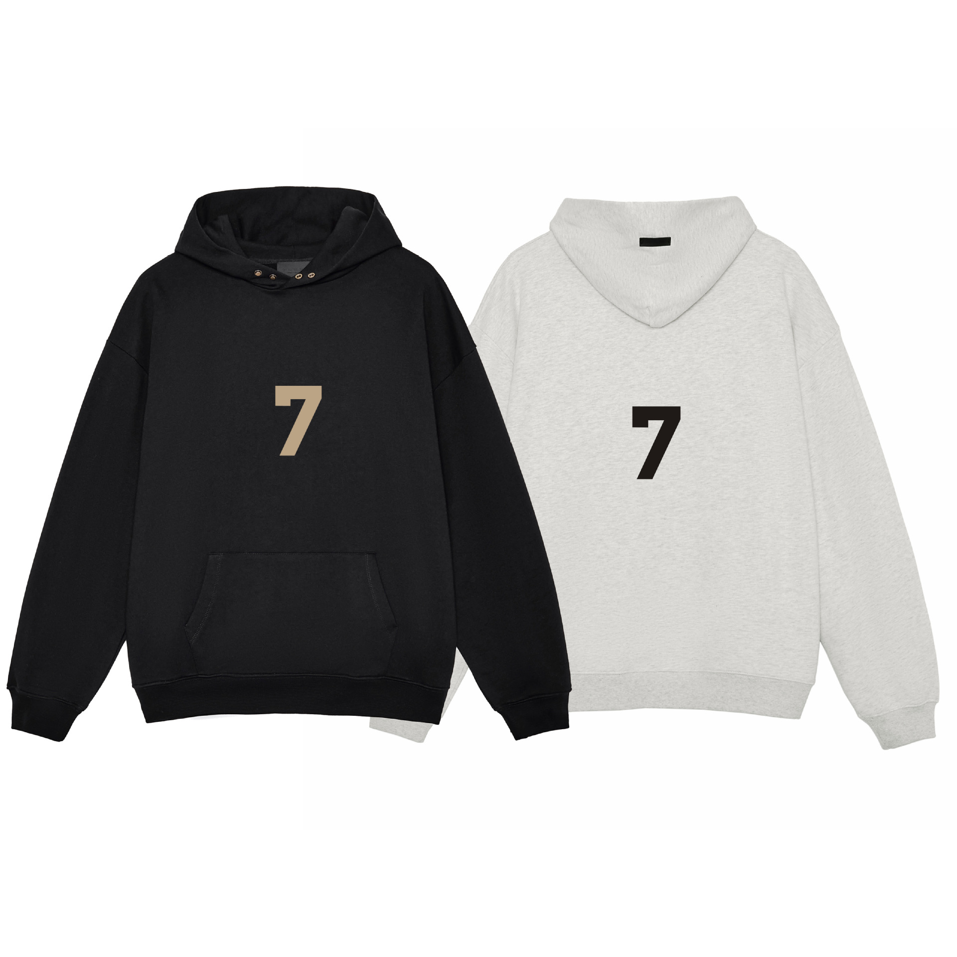 FEAROFGODSeason7 Main Line Durant's Same FOGNumber7y Men's And Women's High Street Hooded Sweatshirt