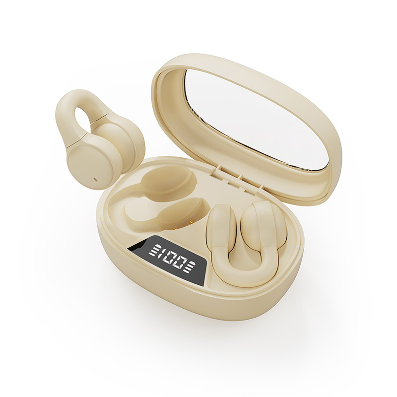 Auriculares Bluetooth inalámbricos para dormir, reducción de ruido en la oreja, pantalla digital deportiva, toque de modelo privado, nuevo Shenzhen Digital Huaqiangbei