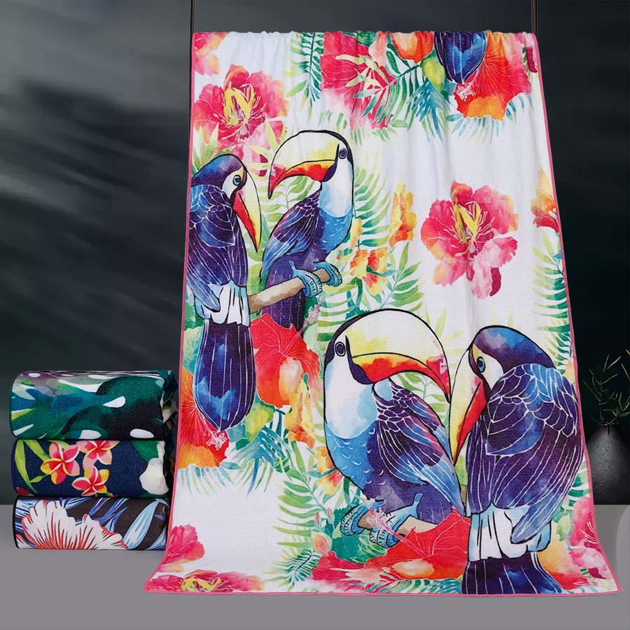 Flowers and birds