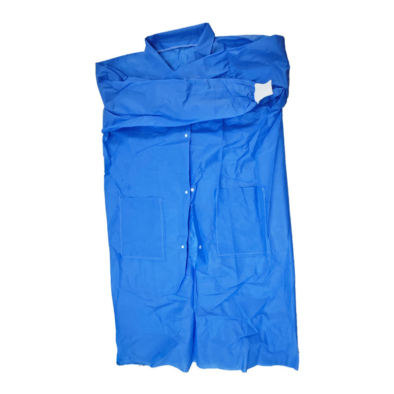 一次性无纺布连体防护服工作服实验隔离防尘白大褂食品厂净化衣服|undefined