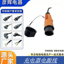 16A32A新能源观光车汽车充电枪桩器便携随车充3.5/7kw美标充电枪