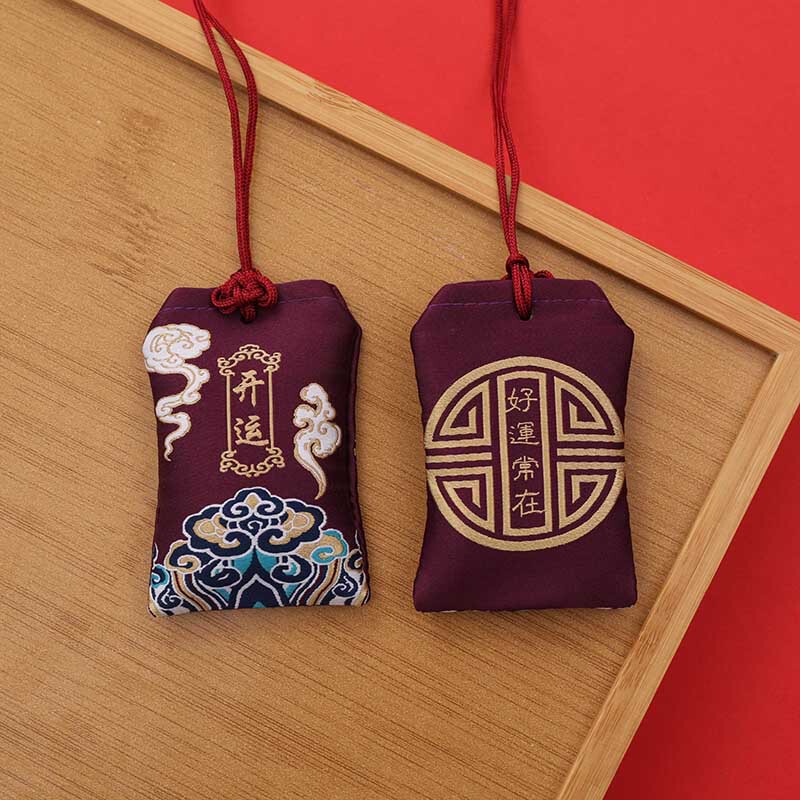 卸売ぶら下げ首中国刺繍祝福袋小さな財布ヒント袋お守り祝福袋ロイヤルガード小袋空袋|undefined