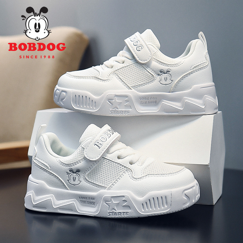 Bob Dou children's small white shoes 202...