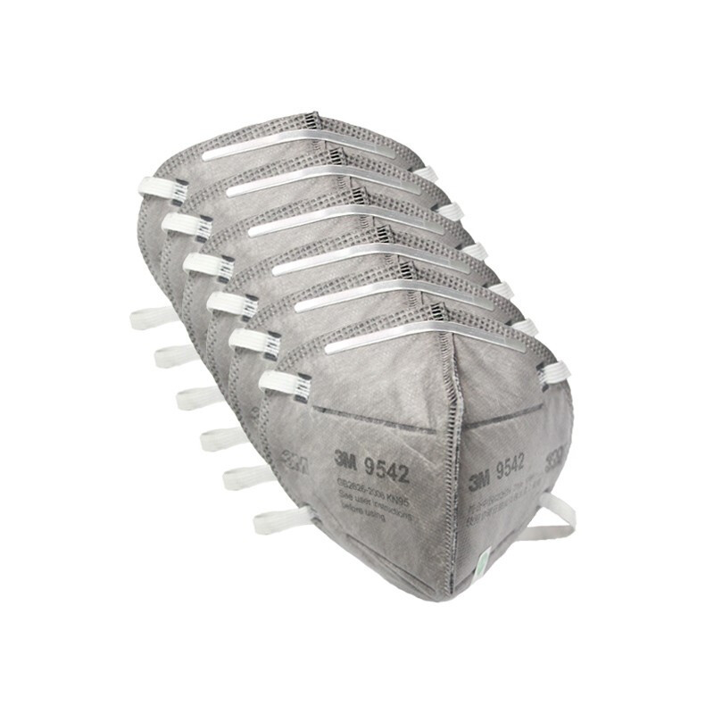 3M9541 máscara de carbón activado para evitar vapor orgánico olor a niebla PM2.5 máscara sin válvula de polvo industrial 9542