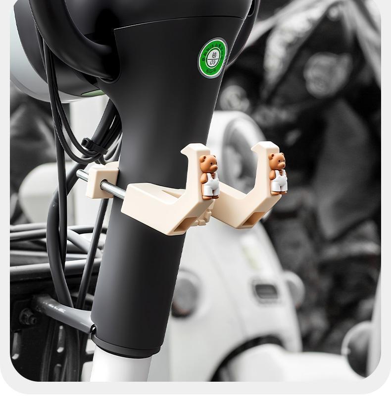 Universal front-mounted electric vehicle hook for Yadi, Aima, and Yuan Universe Tangdou electric bicycles, strong load-bearing capacity