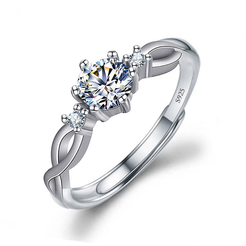Wedding ring, zirconium