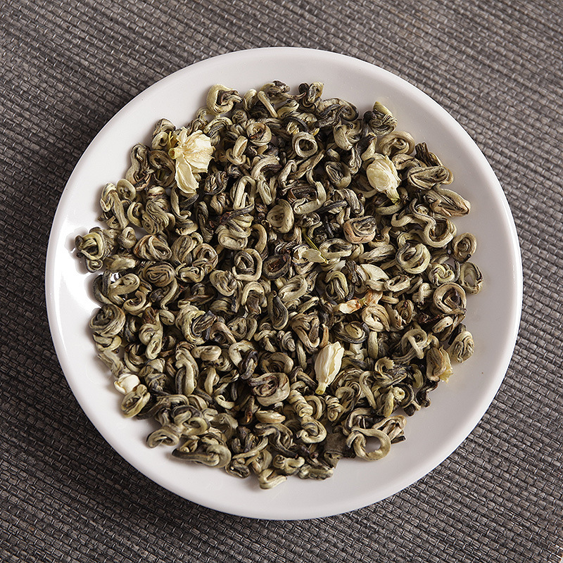 新茶批发 2024年茉莉花茶叶天然型 浓香型玉螺 单芽 500克散茶