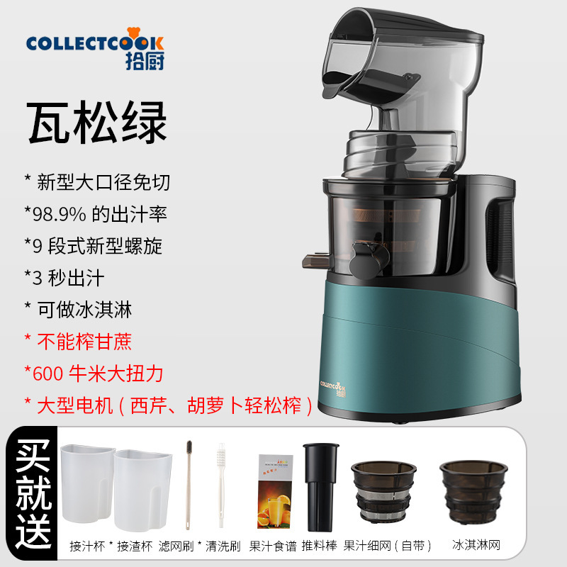榨汁机渣汁分离家用水果全自动小型多功能果汁机炸果蔬果肉原汁机|undefined