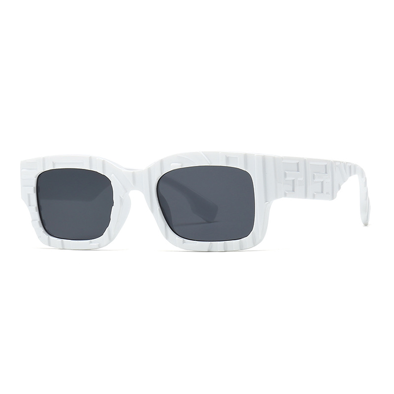 European and American sunglasses ins fashion square sunglasses men's large frame sunglasses women's sunglasses 103_voghion.com
