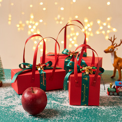 クリスマスイブ貿易ギフトボックスアップルボックスギフトボックスキャンディーギフト包装ポータブルギフト空箱在庫あり