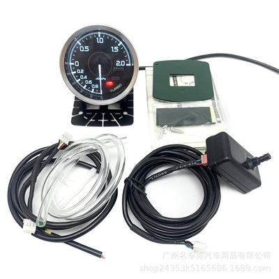 2.5inch A1 Modified Instrument Stepper Motor 7 Color Oil Temperature Gauge Oil Pressure Gauge Water Temperature Gauge Turbine Gauge Water Temperature Sensor (automobile instrument) - defi-a1-turbine