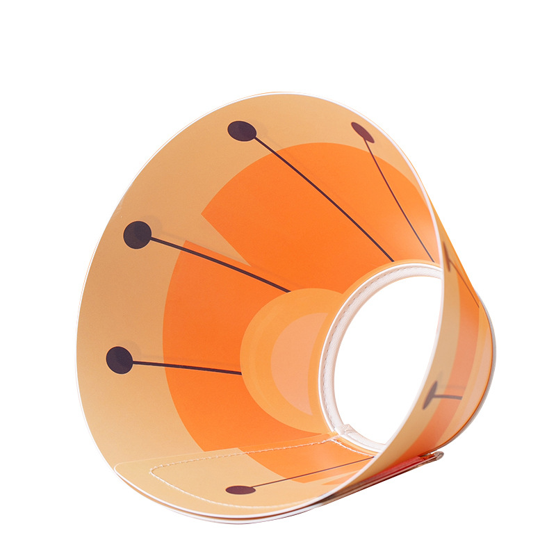 Perro gato completo impreso colorido Elizabeth anillo gato y perro universal anti-lamer rasguño mordida cuello collar suministros para mascotas al por mayor