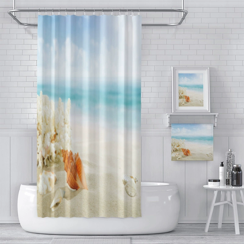 (Транеоператорская торговля), водостойкая занавеска, Amazon, 3D