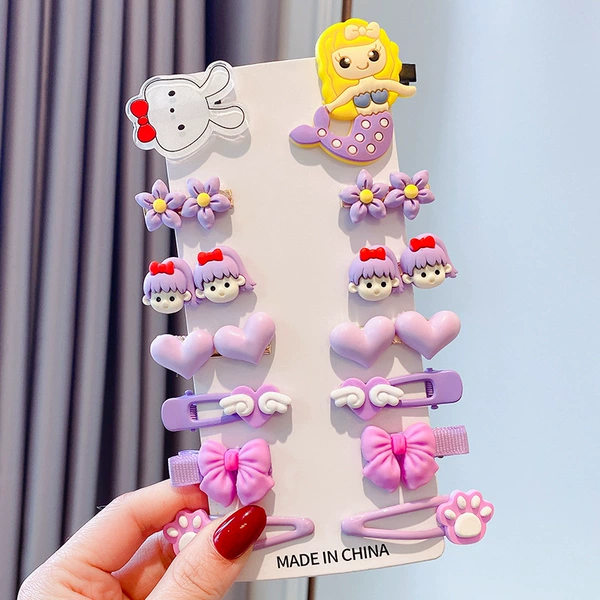 8#Mermaid-14 pieces of paperless card