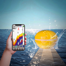 新款智能水下無線探魚器手機藍牙智能可視高清聲納測魚器釣魚