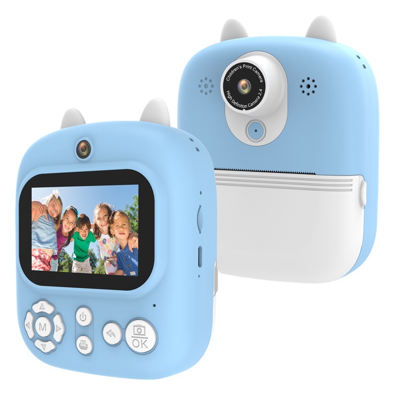 Transfronteriza nueva P2 pequeña cámara digital de niños Polaroid Linda mini HD cámara de juguete de impresión