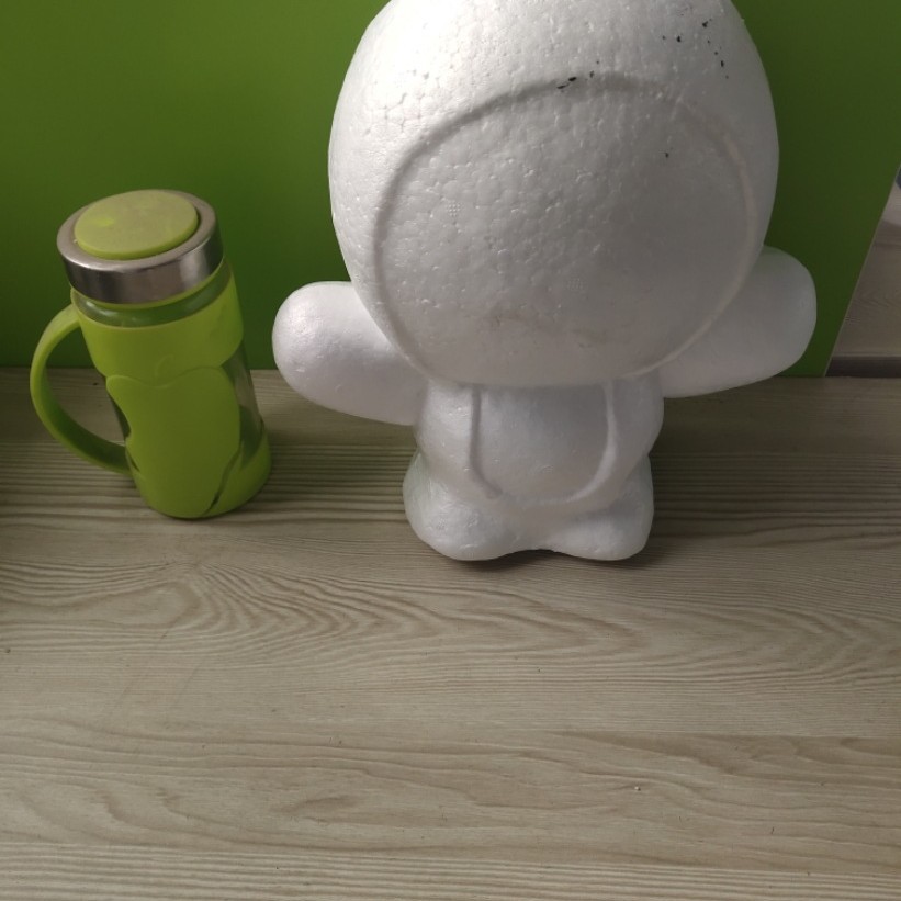 Oso Rosa molde oso modelo embrión blanco Qixi Día de San Valentín EPS Poli Dragón blanco espuma oso Clavel