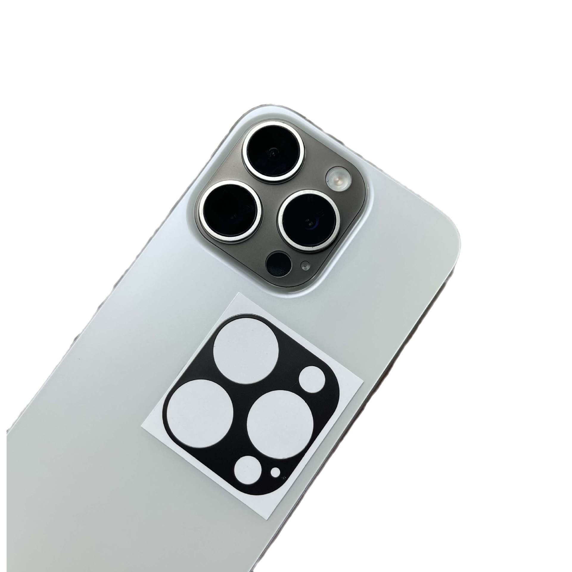 Adecuado para iPhone15 protector de la película de la lente de metal base 0,8 de espesor apple 15Pro original máquina de color base de la lente