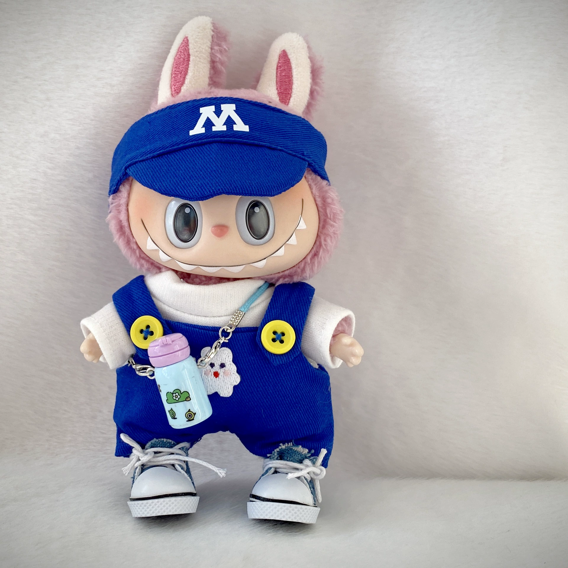 Doll plastic, overall for dressing up, second generation, children's clothing
