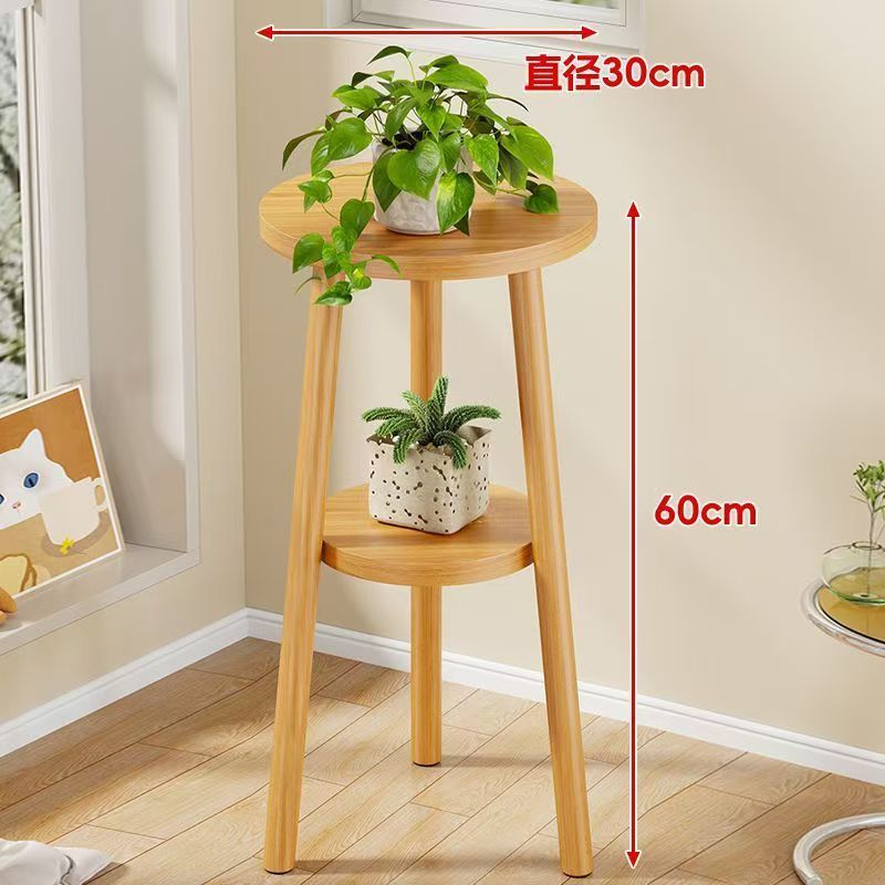 垂直フラワースタンド、床置きフラワースタンド、バルコニー木製層状植木鉢ブラケット、屋内外の緑の植物の装飾ディスプレイ棚|undefined