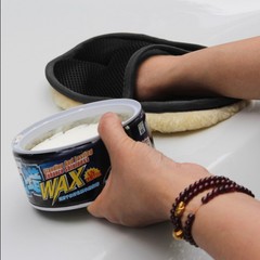 Plush car wash gloves bear paw car imitation wool winter car wiping, waxing, polishing, cleaning, beauty and maintenance tools