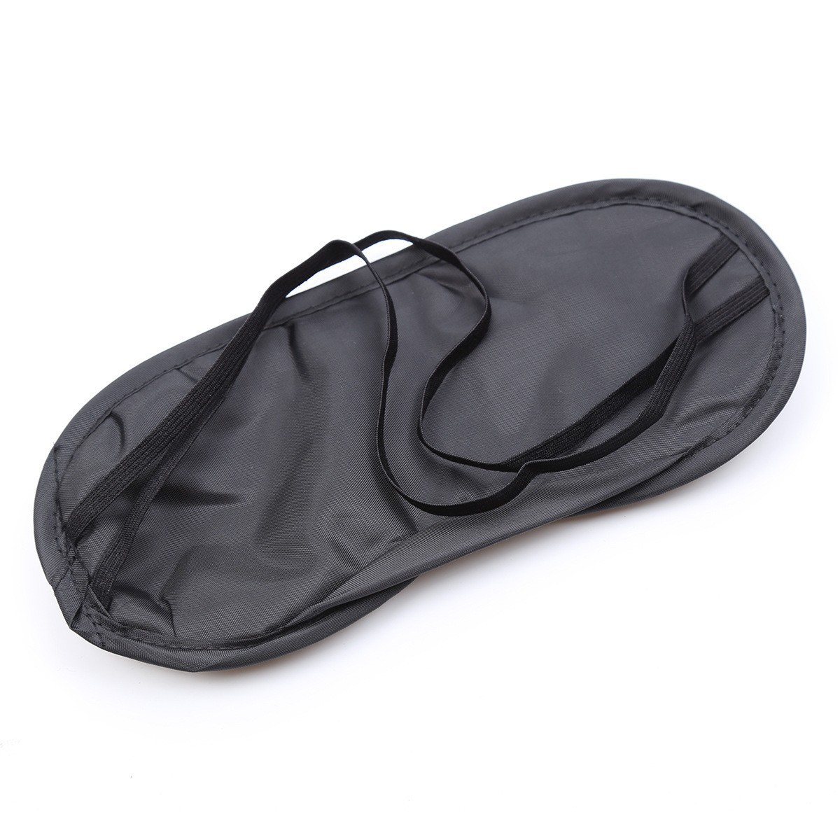 Faux Leather Blindfold for Couples, Black Adjustable Eye Mask — detail image 19