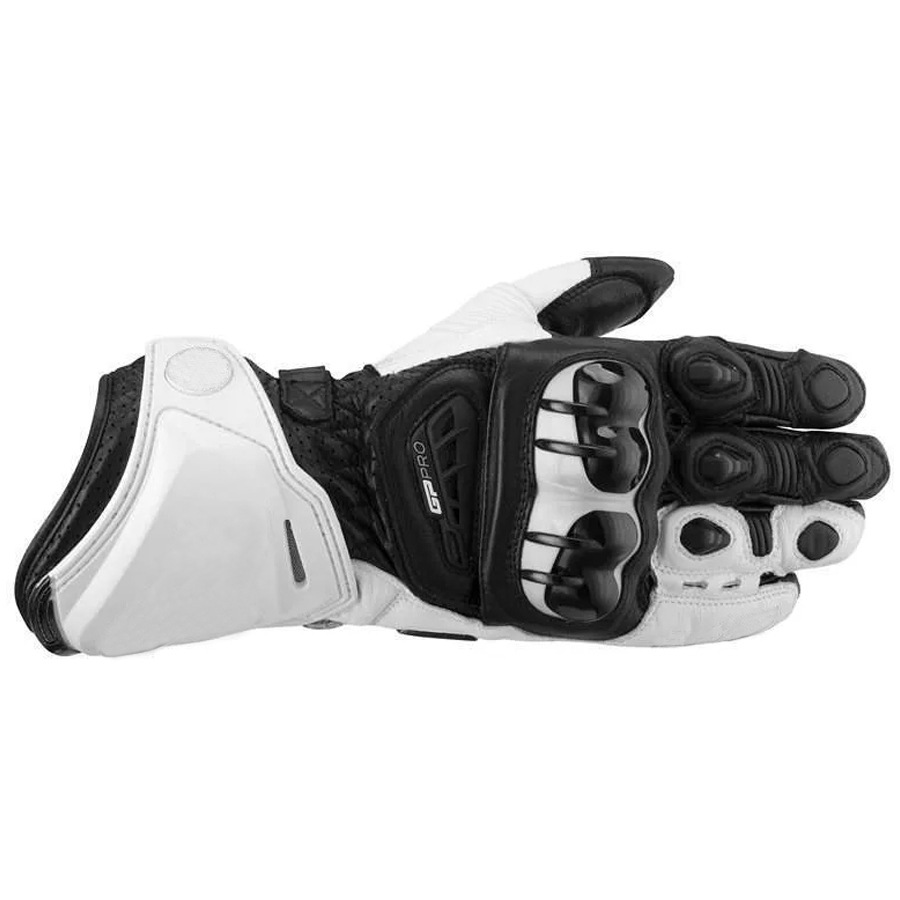 Guantes de ciclismo de motocicleta Guantes de cuero resistentes a las caídas y al desgaste Guantes largos de pista de motocicleta Pantalla táctil