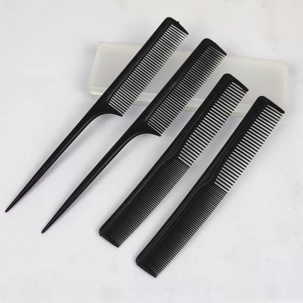 Double-Ended Fine-Tooth Comb, Straight Hair Comb, Portable Disposable Double-Sided Comb, Bangs Parting Comb, Hair Coloring Sectioning Pointed Tail Comb