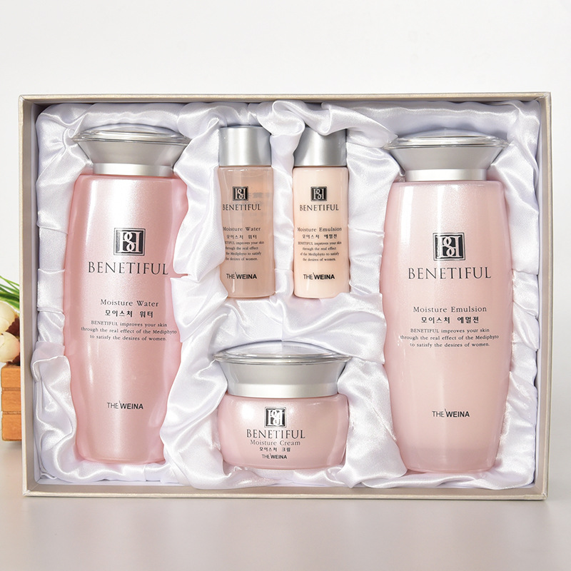 핑크 보습 세트 보습 스킨 케어