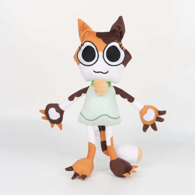 茶色の猫 16*5*35cm/0.112kg / オプションを参照