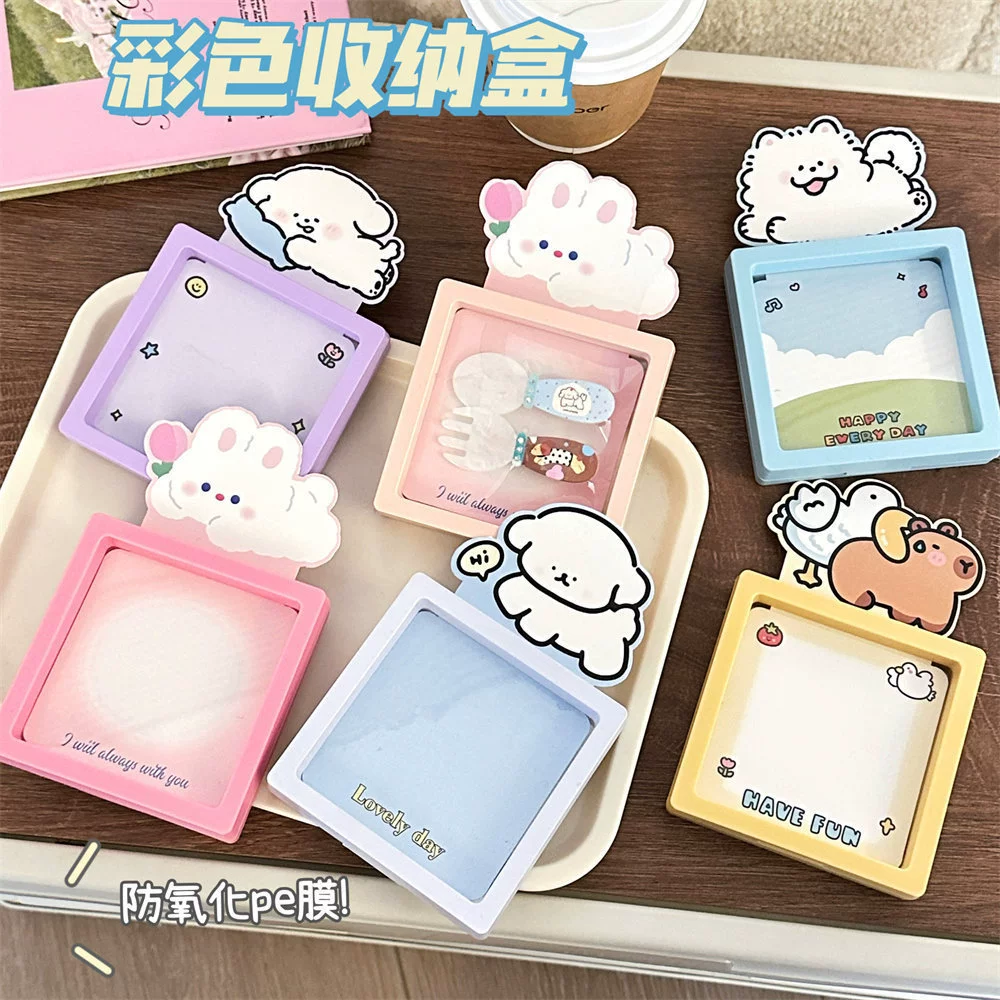 Cartoon storage box, accessory, pack, card holder, nail stickers