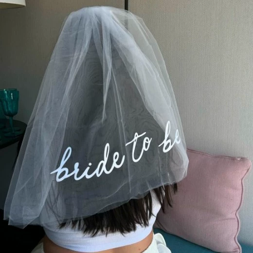 Европейско-американская одиночная вечеринка кружев BRIDE-to-be для вечеринки, гребни большого размера