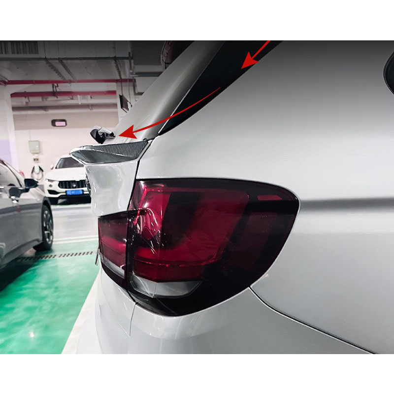 Suitable for Bmw X5 F15 2014-2018 Top Wing and Middle Wing Modified and Pasted Fixed Wing