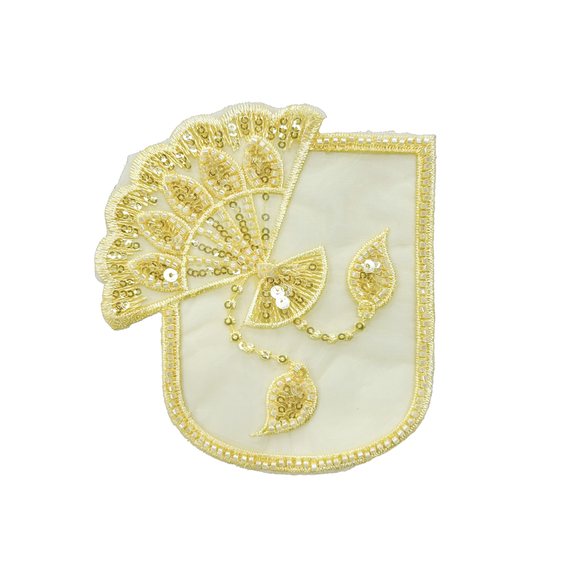Macarón bordado de sequillas de tela de malla transparente lindas campanas de ardilla DIY ropa bolsas accesorios de decoración complementarios image 12