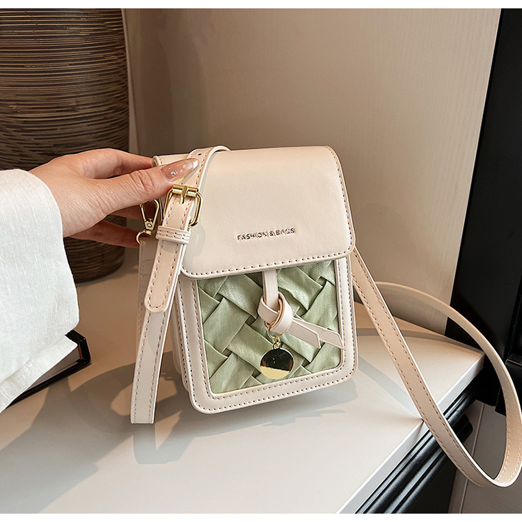 2025 New Fashion Women's Phone Casual Versatile Trendy Single Shoulder Crossbody Water-Resistant PU Leather Bag_voghion.com