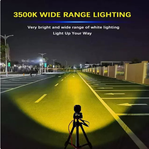 Cross-Border Exclusive Supply 3Inch Four-Leaf Clover Motorcycle Spotlight 40W Off-Road Vehicle Small Square Light Car Modification Headlight