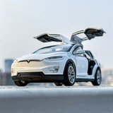 Тесла, металлическая реалистичная модель автомобиля, игрушка, игрушечная машина, масштаб 1:32