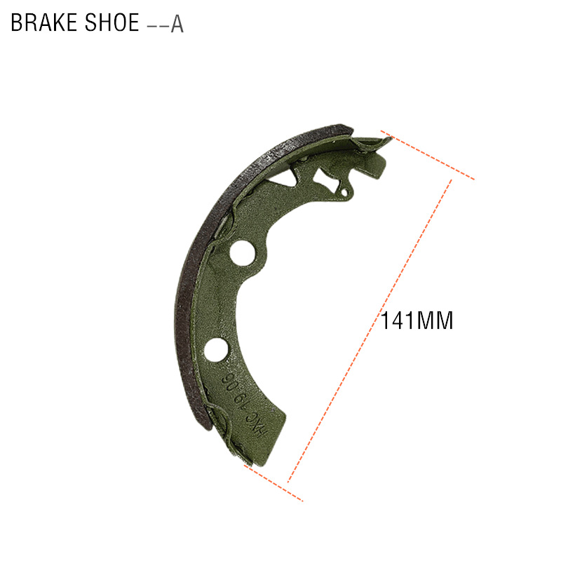 Four-wheel electric golf cart brake pads brake cylinder brake drum 160 mechanical hydraulic brake accessories