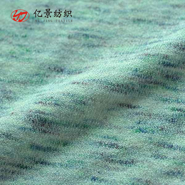 花式特种纱 28S/2幻彩竹节包芯纱 50%粘胶30%PBT20%尼龙精纺夹花